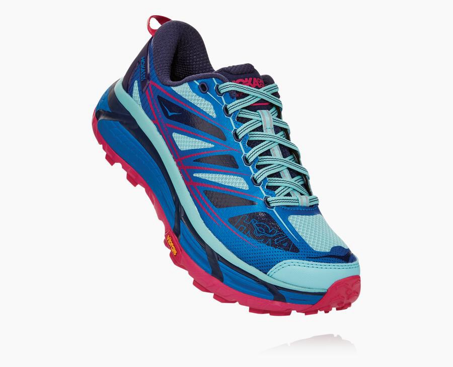 Hoka One One Spor Ayakkabı Kadın Lacivert - Mafate Speed 2 - DQ2315076